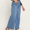 Denim Solid Light Blue Women Jeans