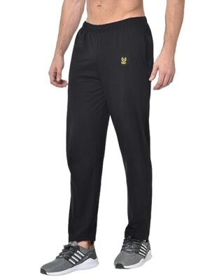 Men Black Track Pants